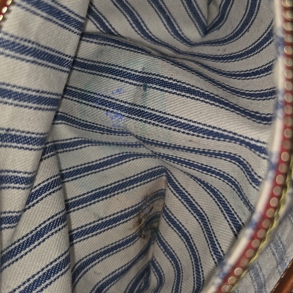 DOONEY AND BOURKE Nylon Hobo Shoulder Tote Bag Yellow Designer Bag - Picture 12 of 16